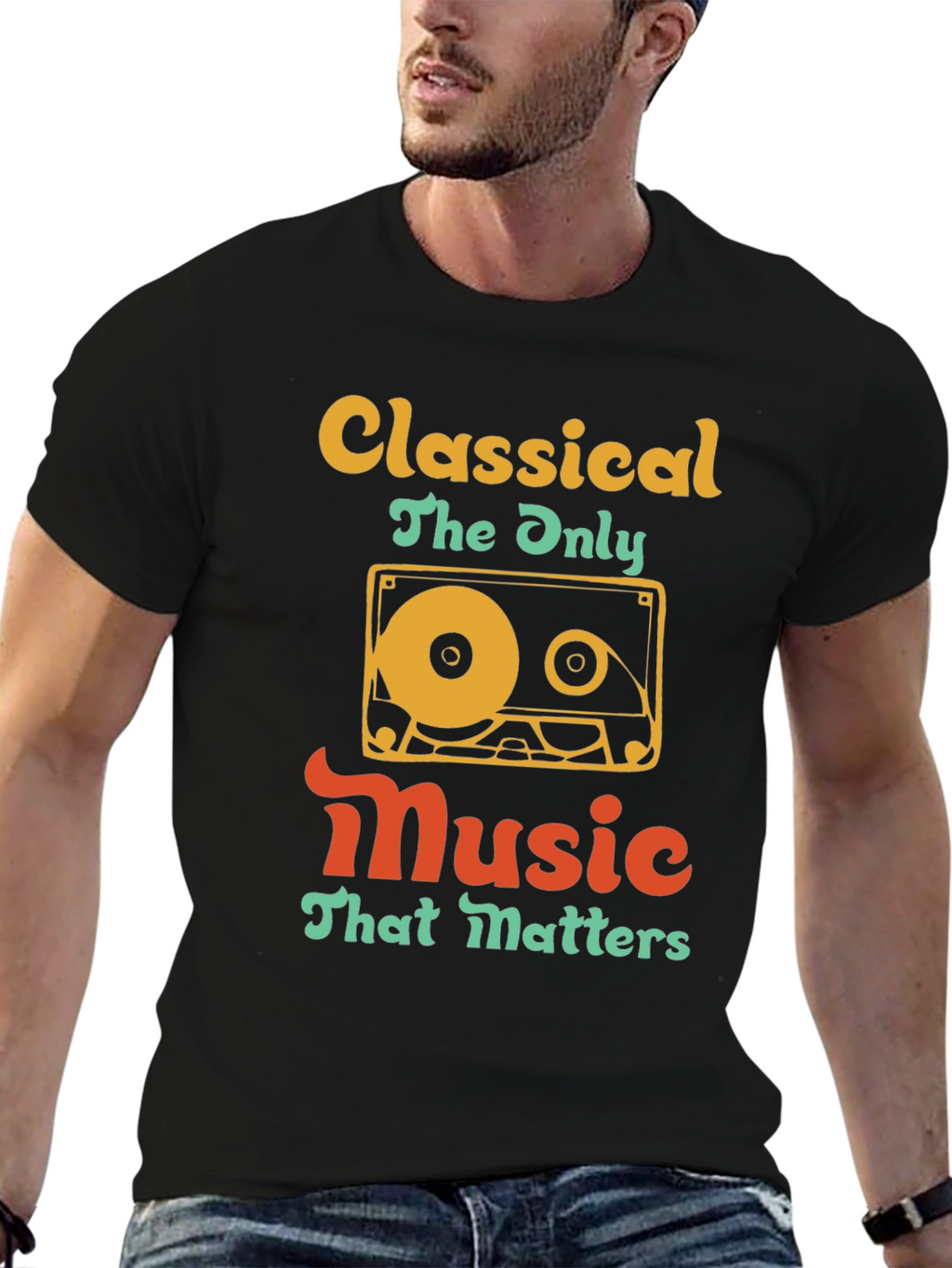 Classical Music Cassette T-Shirt