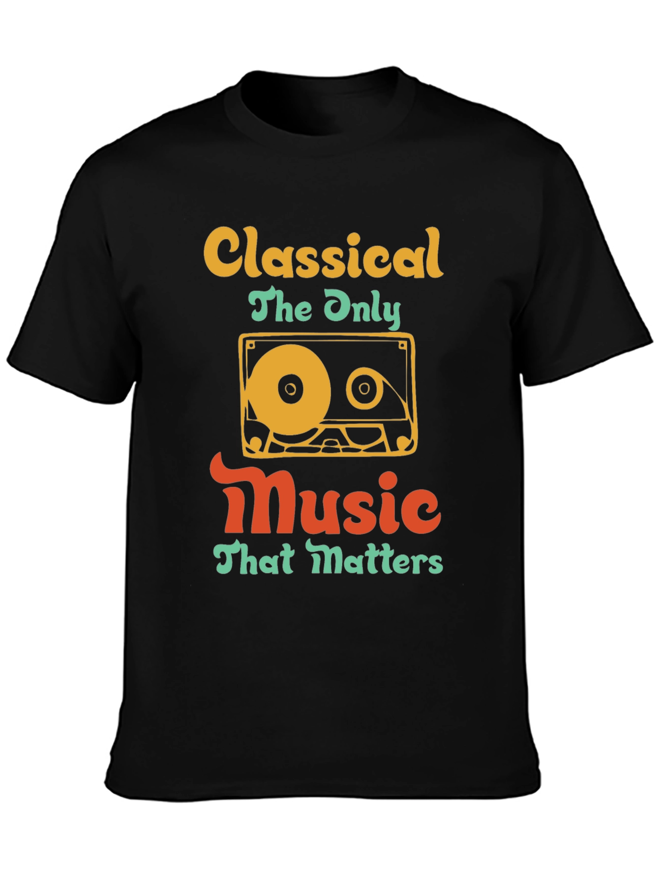 Classical Music Cassette T-Shirt