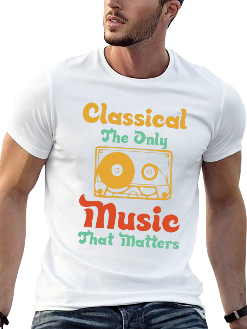 Classical Music Cassette T-Shirt