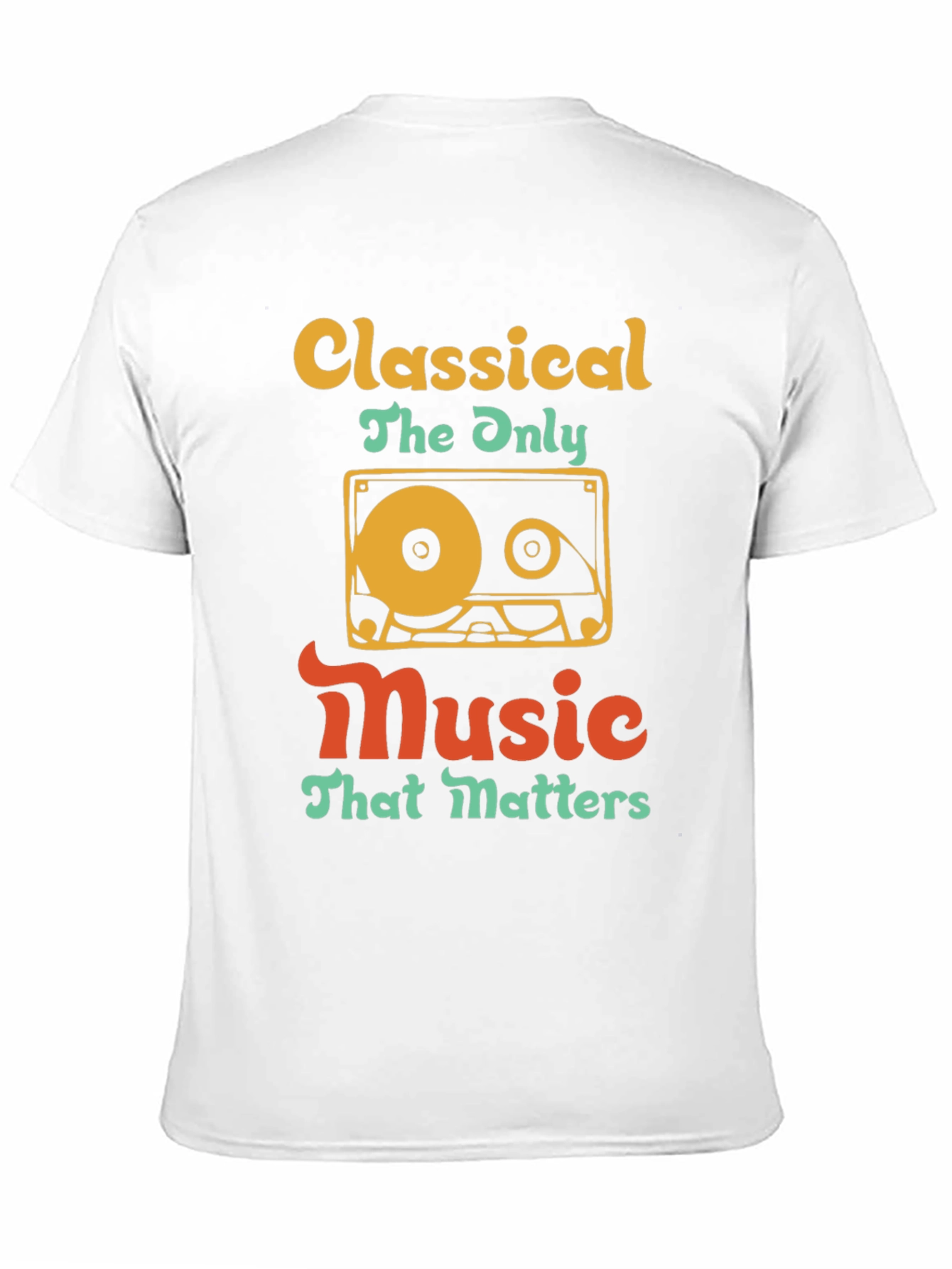 Classical Music Cassette T-Shirt