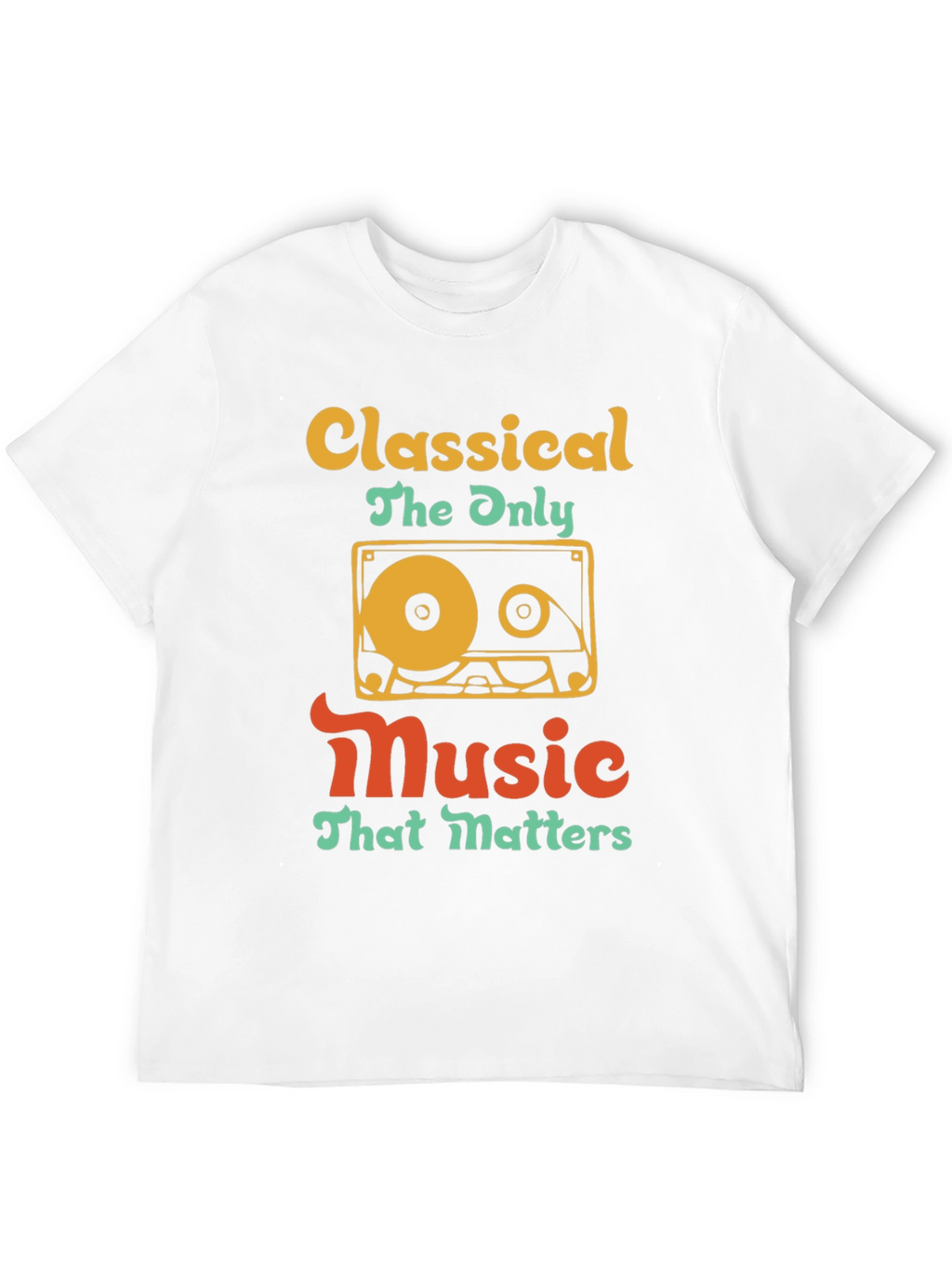 Classical Music Cassette T-Shirt
