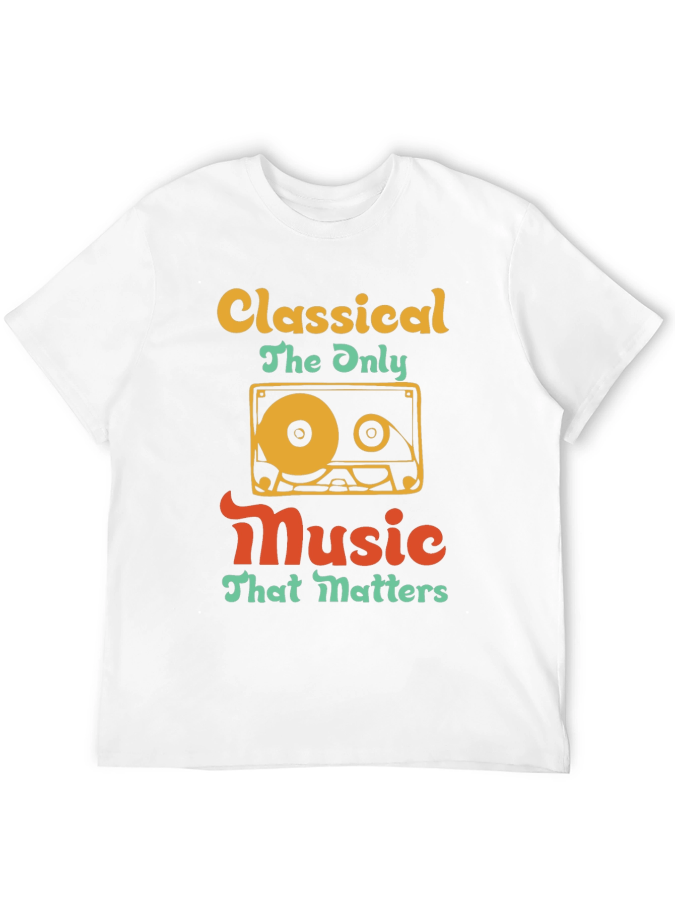 Classical Music Cassette T-Shirt