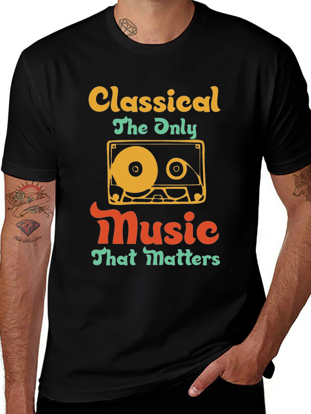 Classical Music Cassette T-Shirt