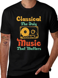 Classical Music Cassette T-Shirt