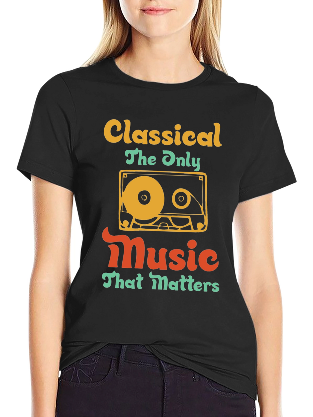 Classical Music Cassette T-Shirt