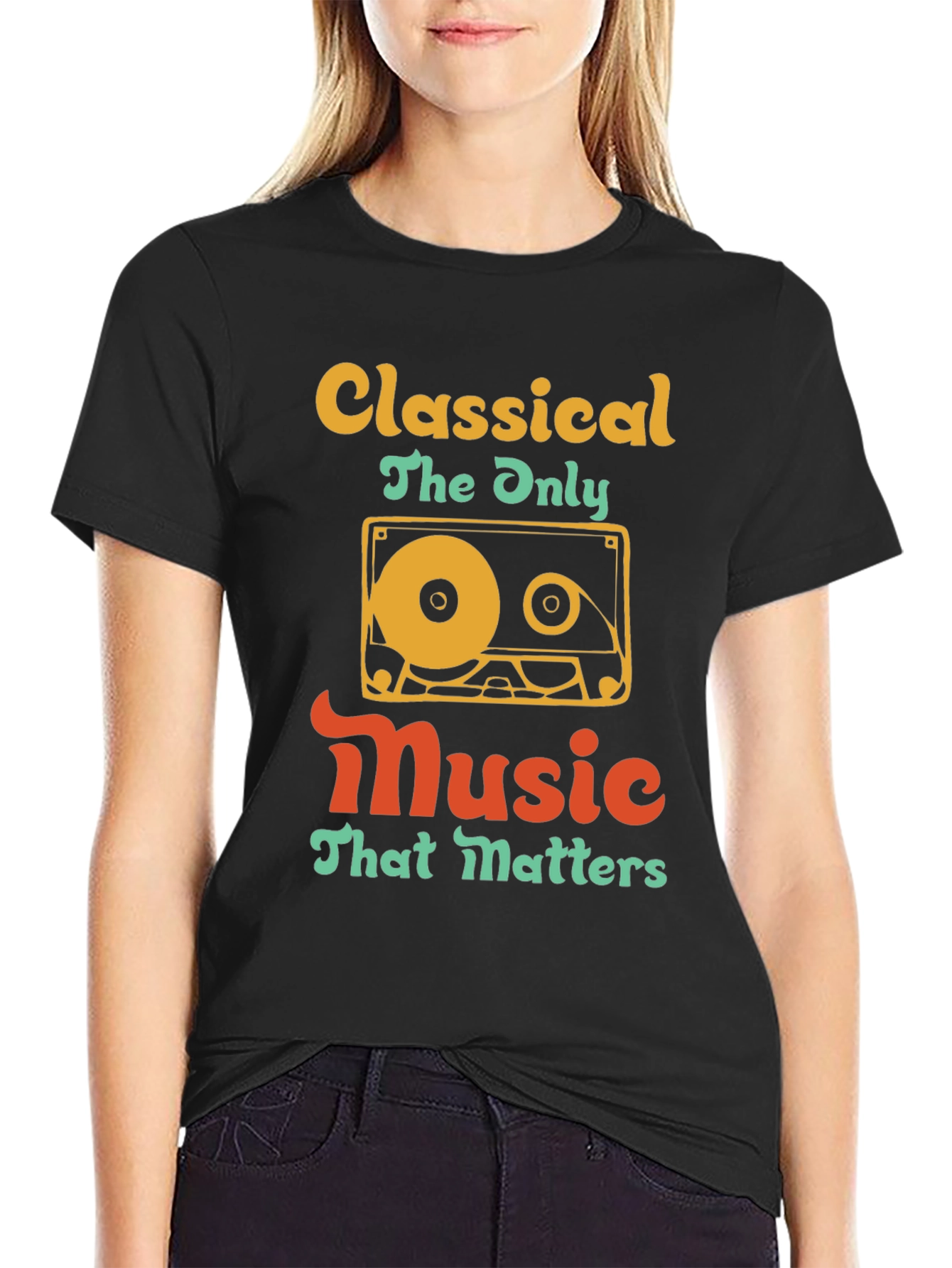 Classical Music Cassette T-Shirt