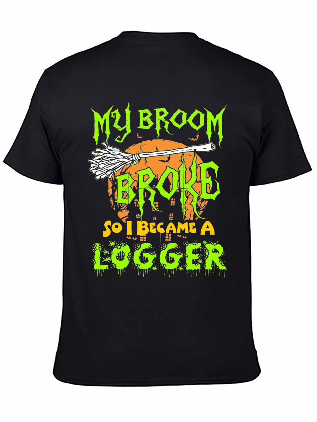Funny Halloween Logger T-Shirt