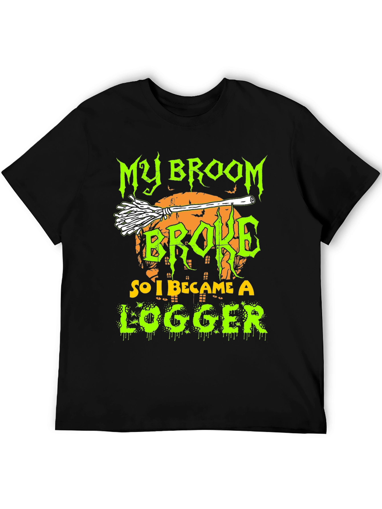 Funny Halloween Logger T-Shirt