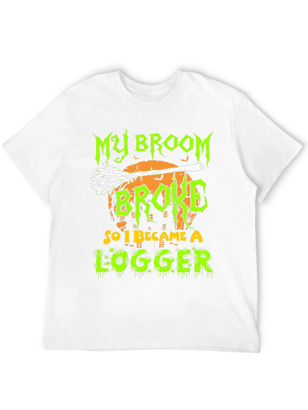 Funny Halloween Logger T-Shirt