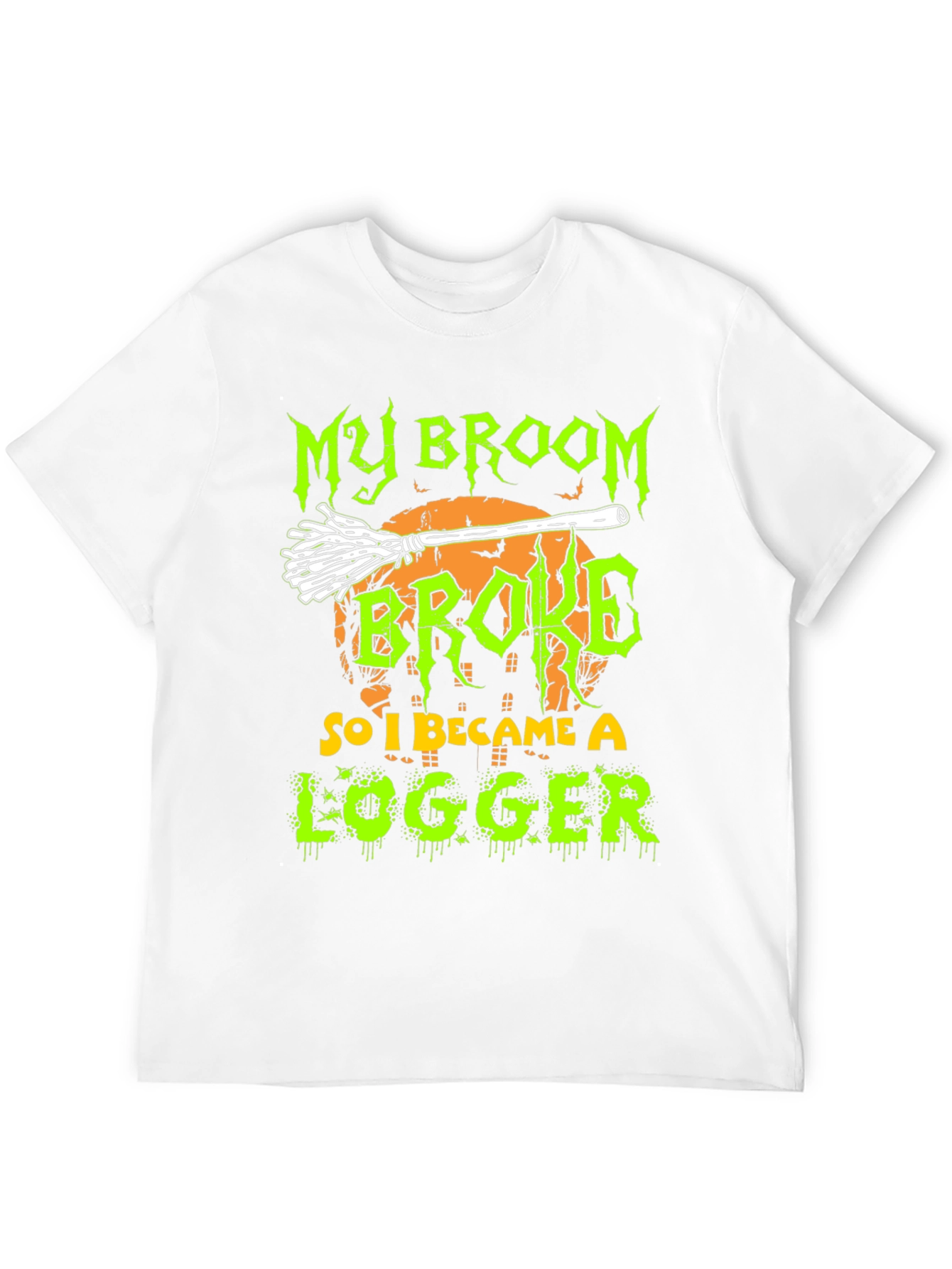 Funny Halloween Logger T-Shirt