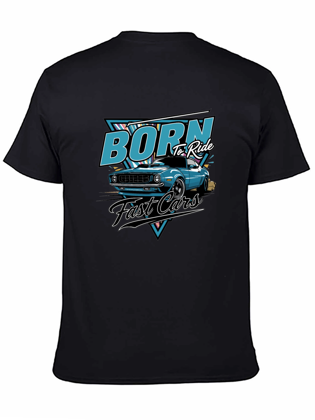 Born to Ride Fast Cars T-Shirt