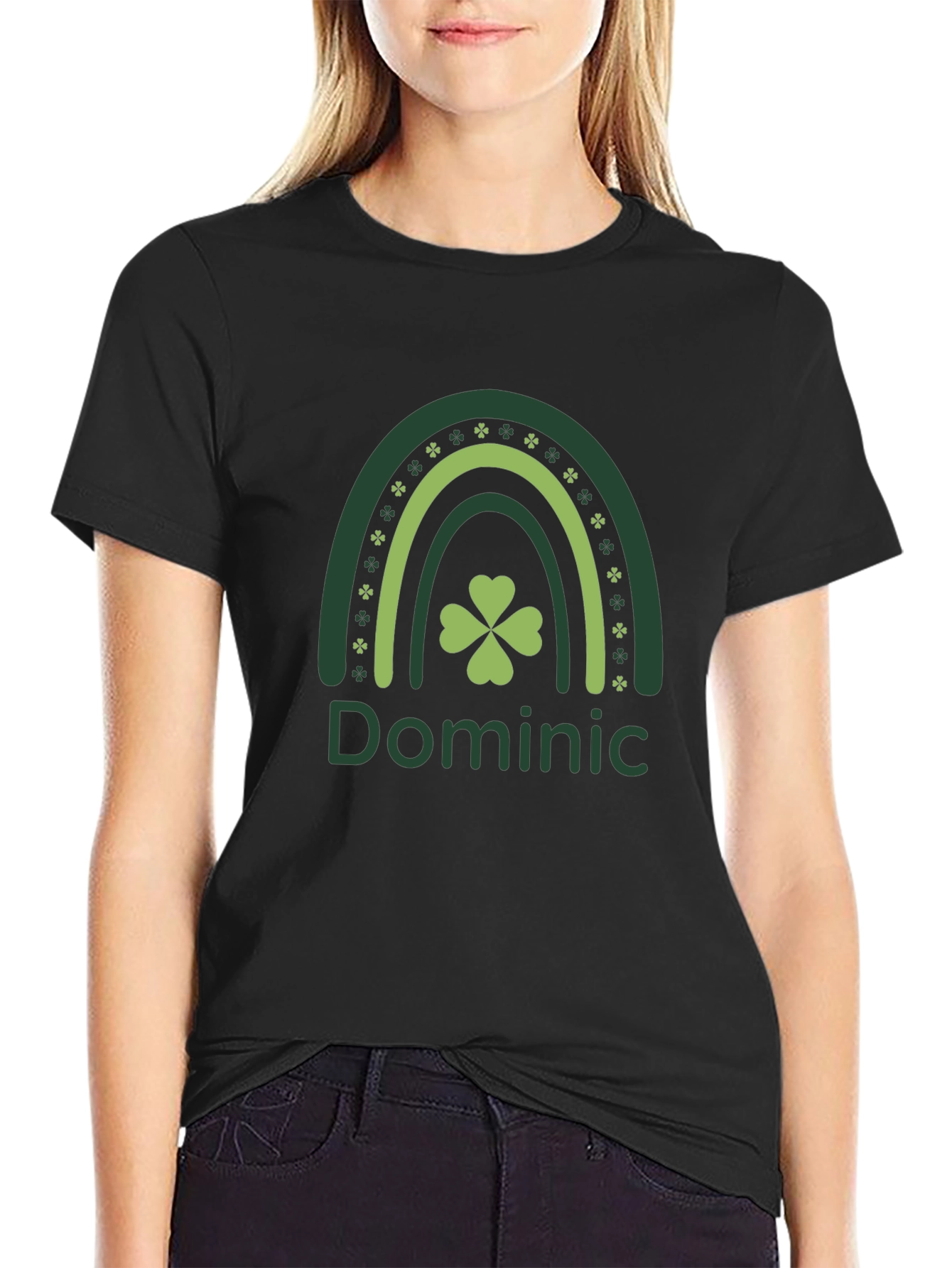 Personalized St. Patricks Day Rainbow T-Shirt
