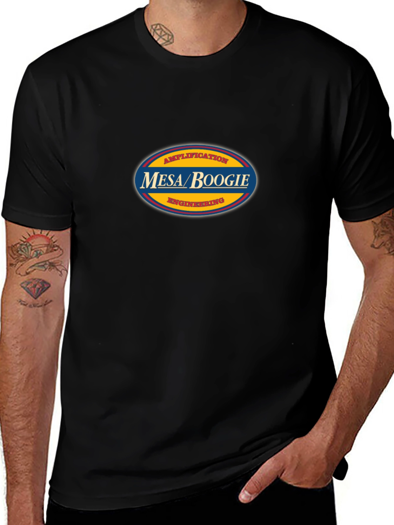 Mesa Boogie Amplification Black T-Shirt
