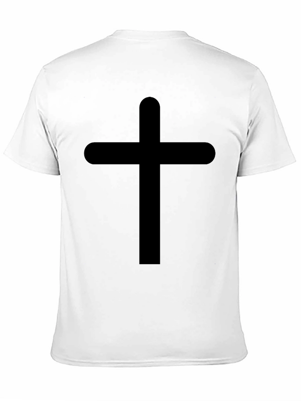 Black Christian Cross T-Shirt