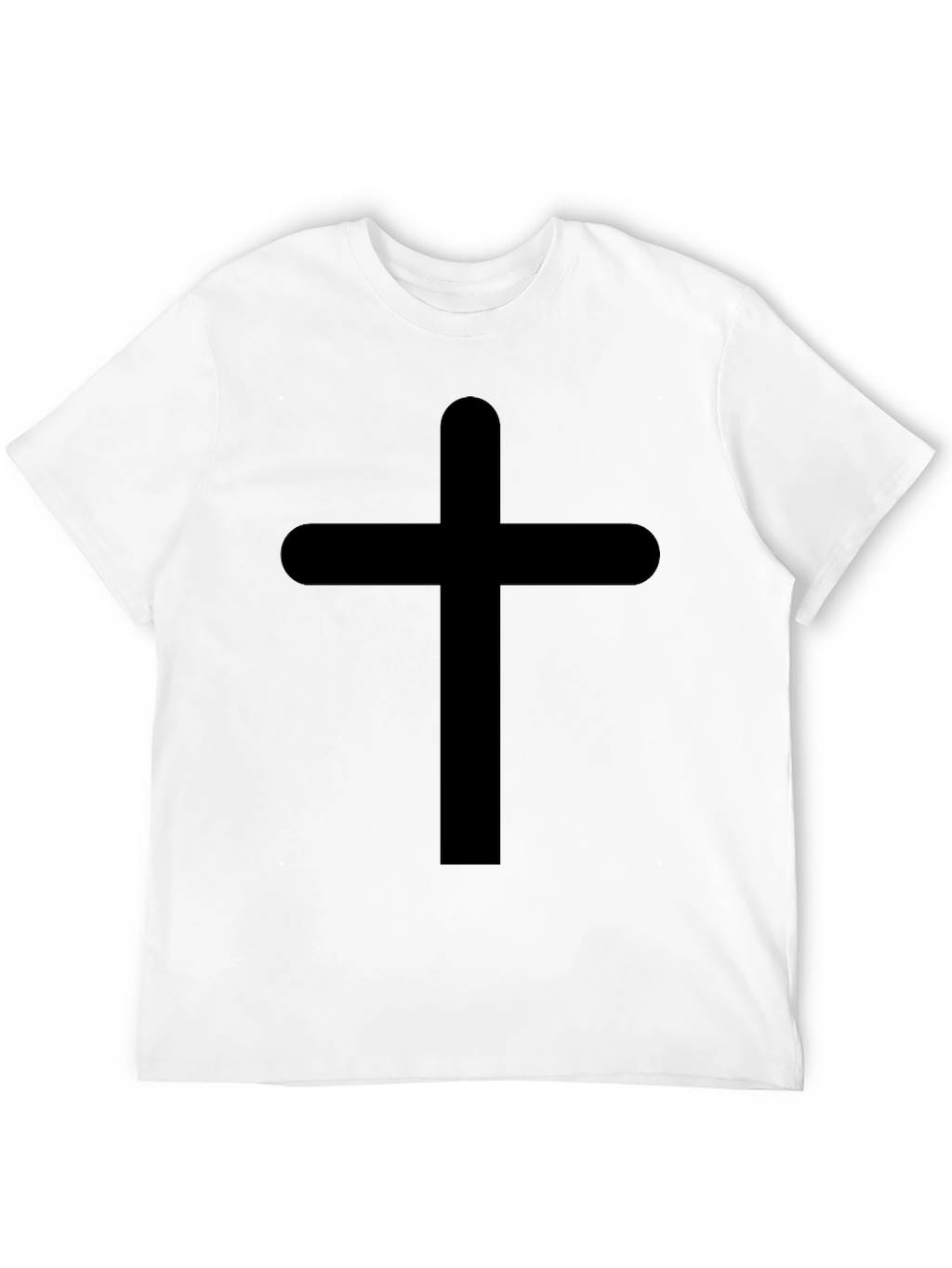 Black Christian Cross T-Shirt