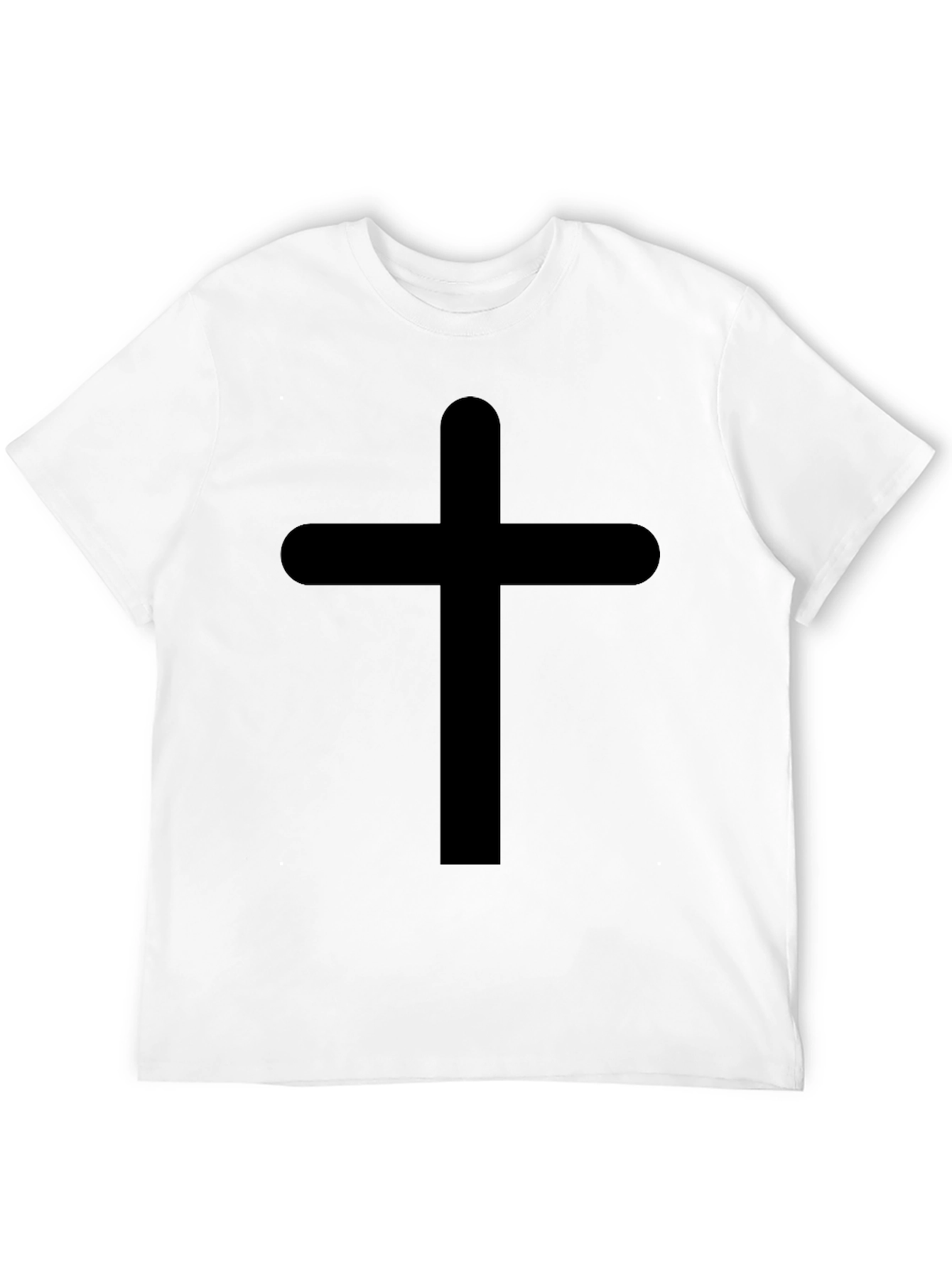 Black Christian Cross T-Shirt