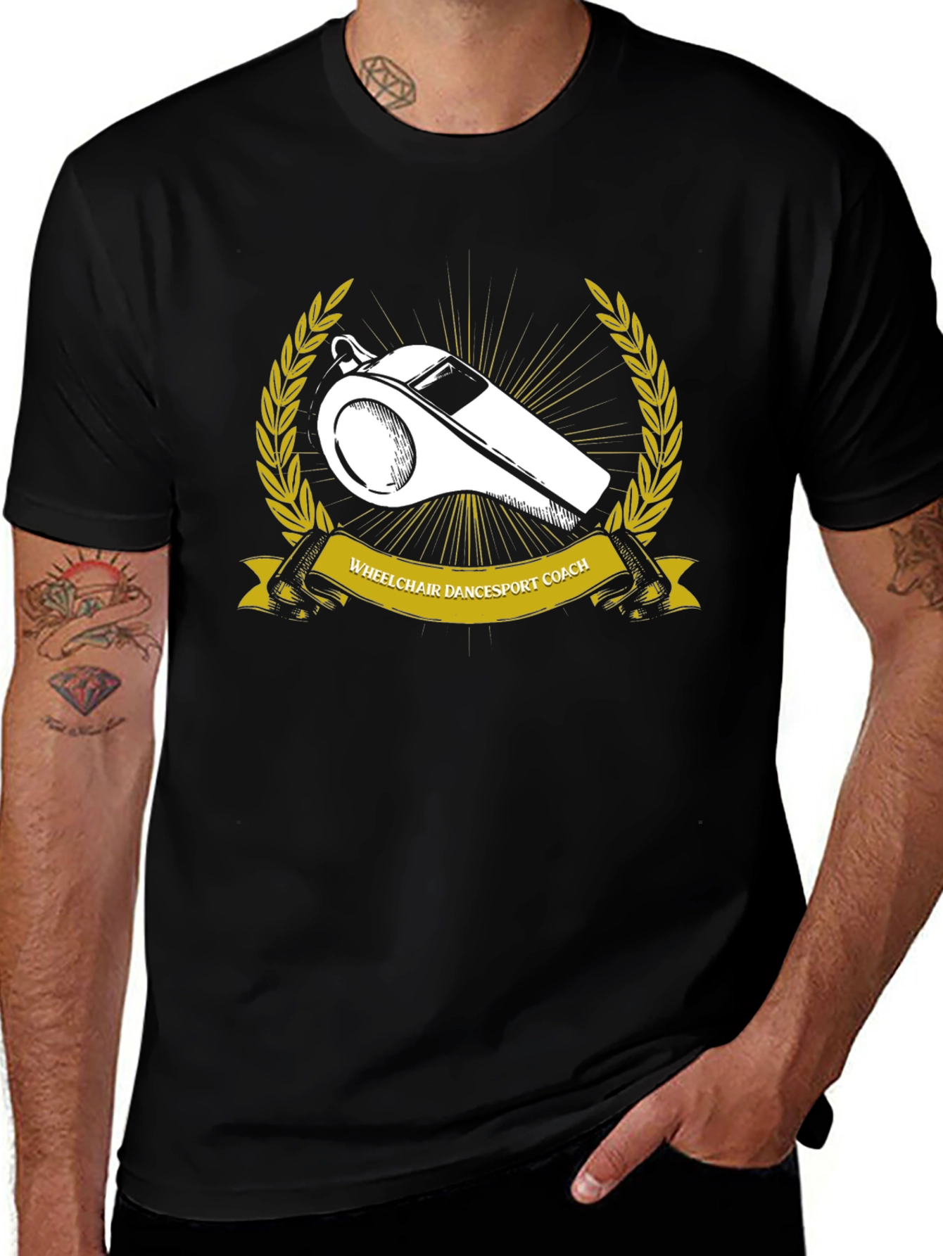 Wheelchair Dancesport Coach T-Shirt