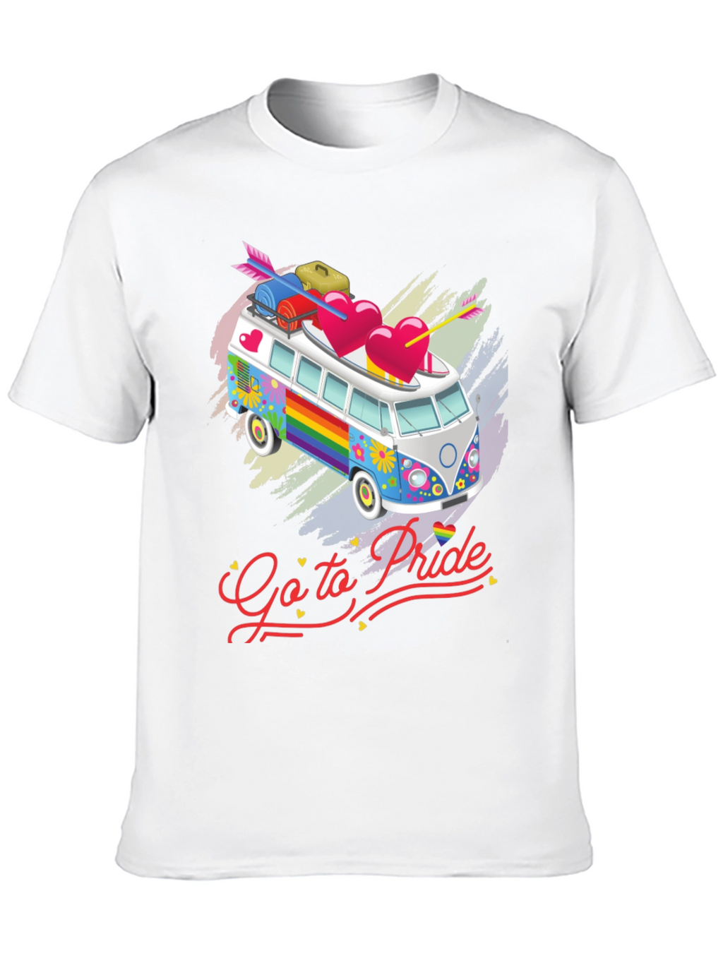 Pride Rainbow Bus T-Shirt