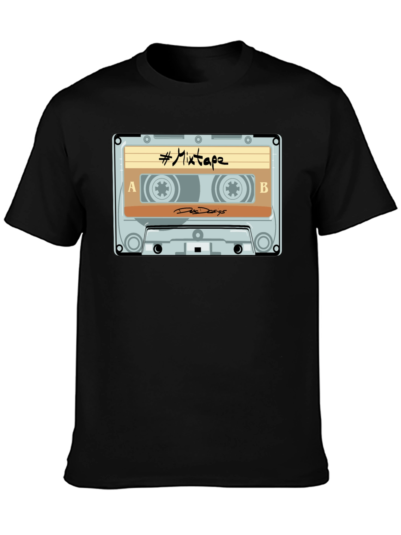 Mixtape Cassette Graphic T-Shirt