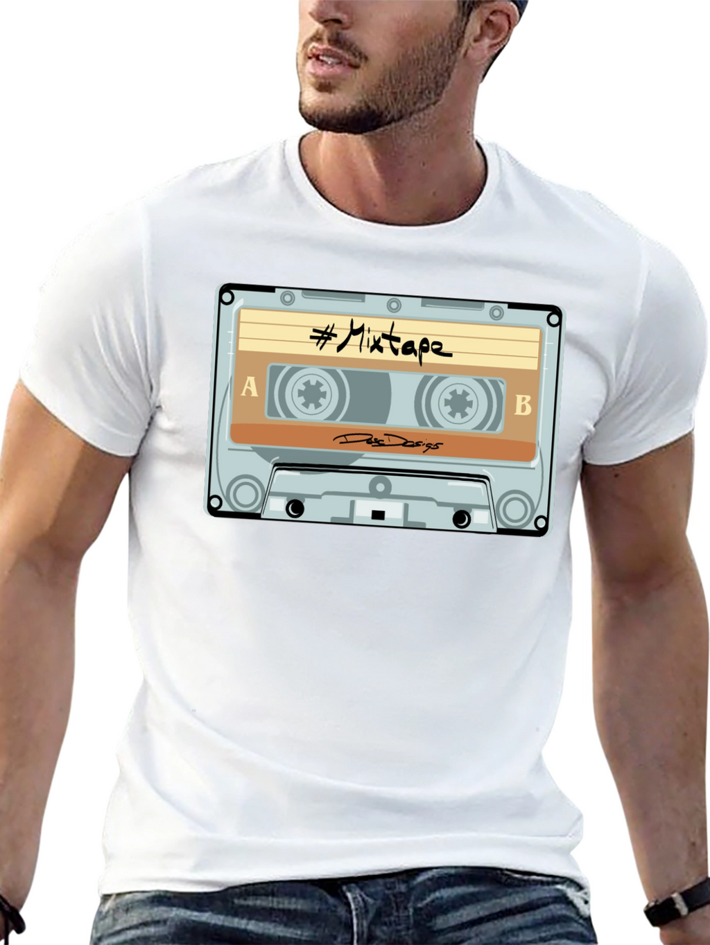 Mixtape Cassette Graphic T-Shirt