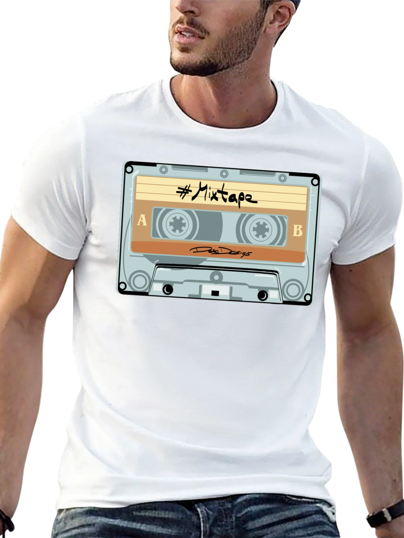 Mixtape Cassette Graphic T-Shirt