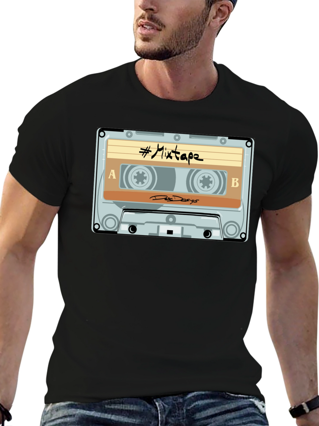 Mixtape Cassette Graphic T-Shirt