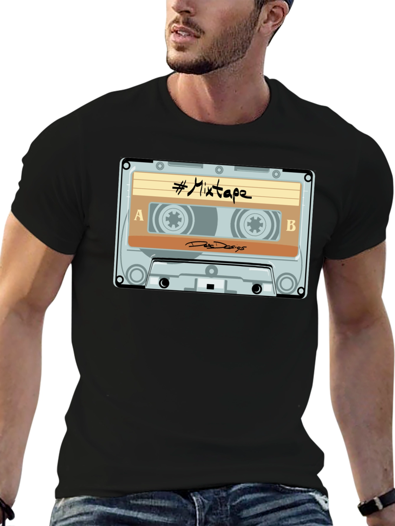Mixtape Cassette Graphic T-Shirt