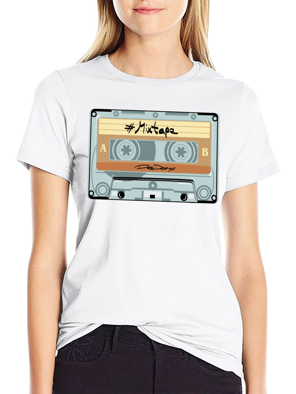 Mixtape Cassette Graphic T-Shirt