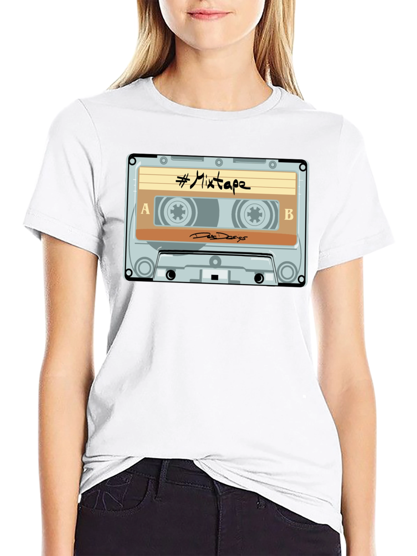 Mixtape Cassette Graphic T-Shirt