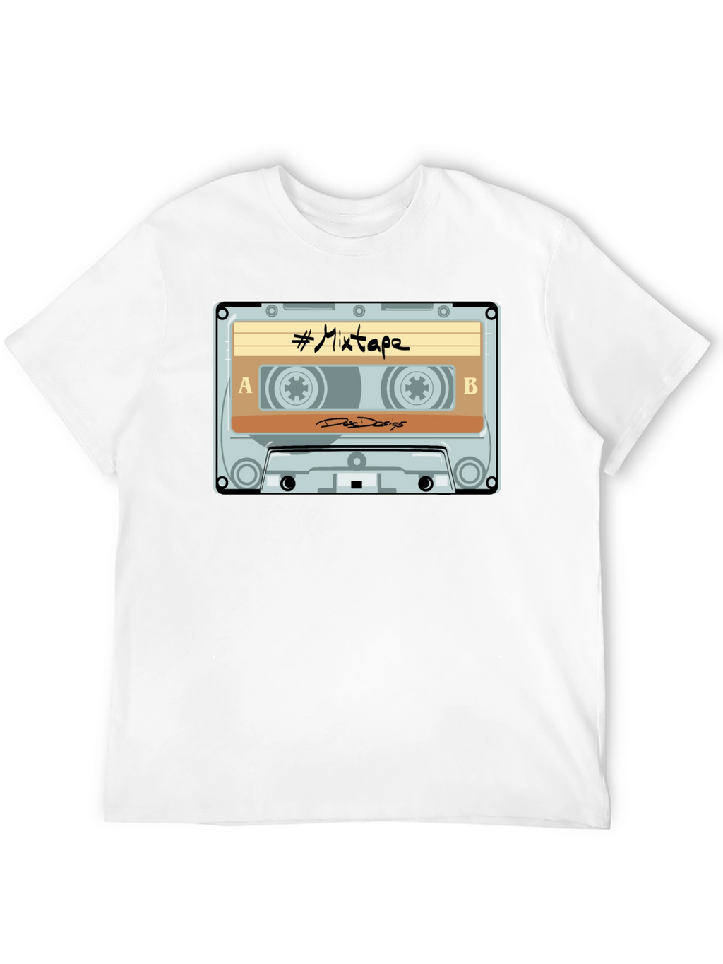 Mixtape Cassette Graphic T-Shirt