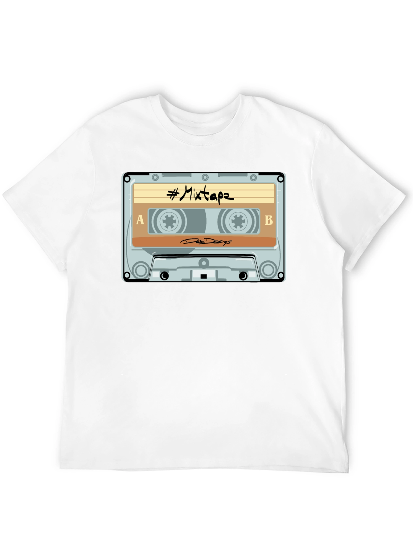 Mixtape Cassette Graphic T-Shirt