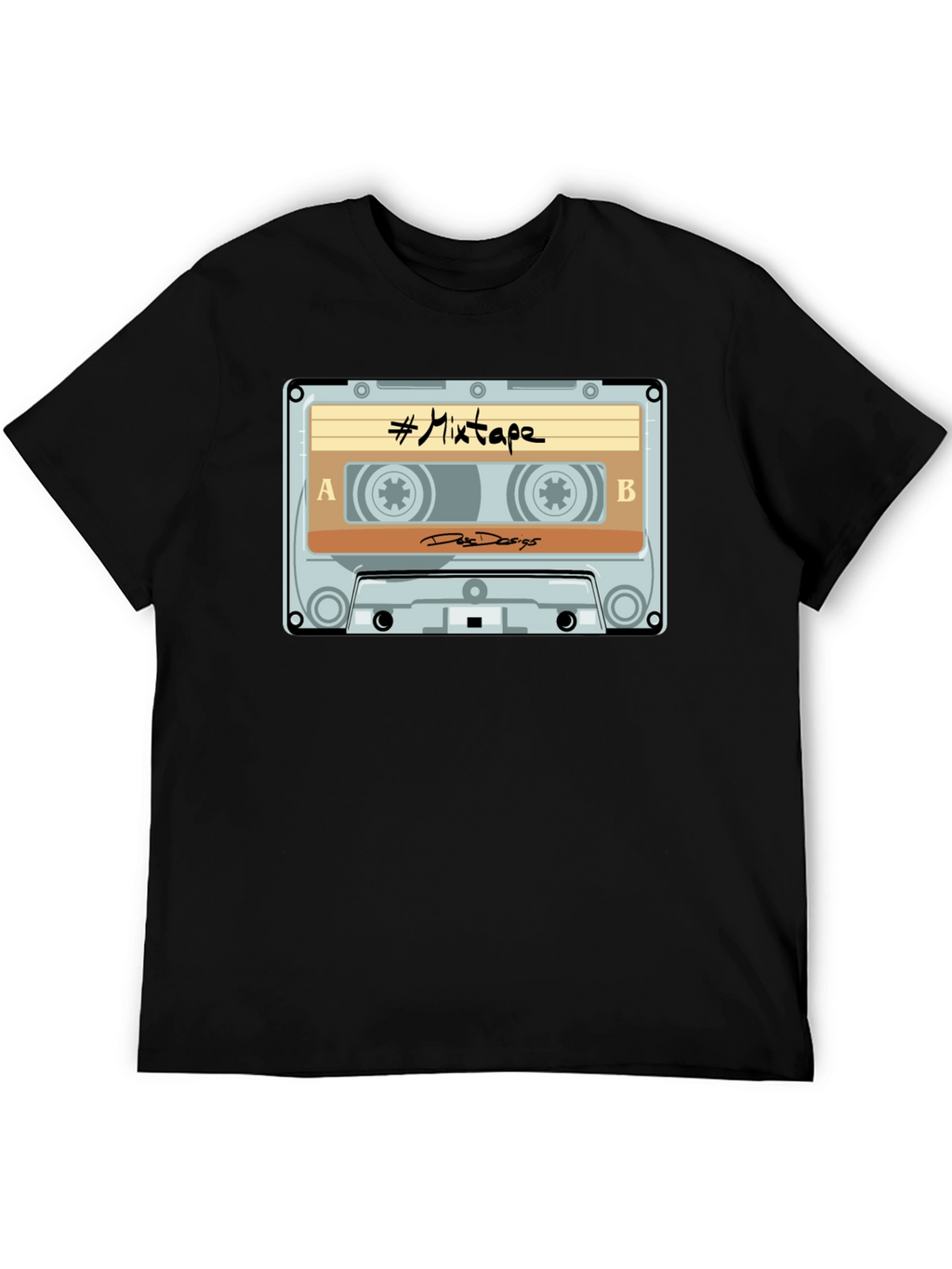 Mixtape Cassette Graphic T-Shirt