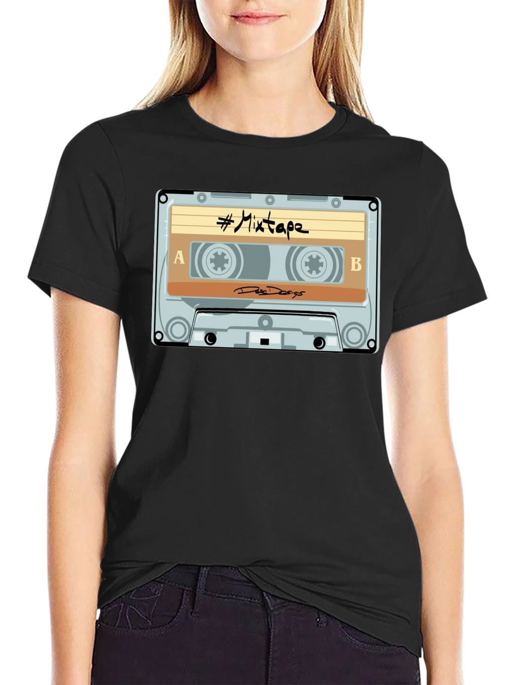 Mixtape Cassette Graphic T-Shirt