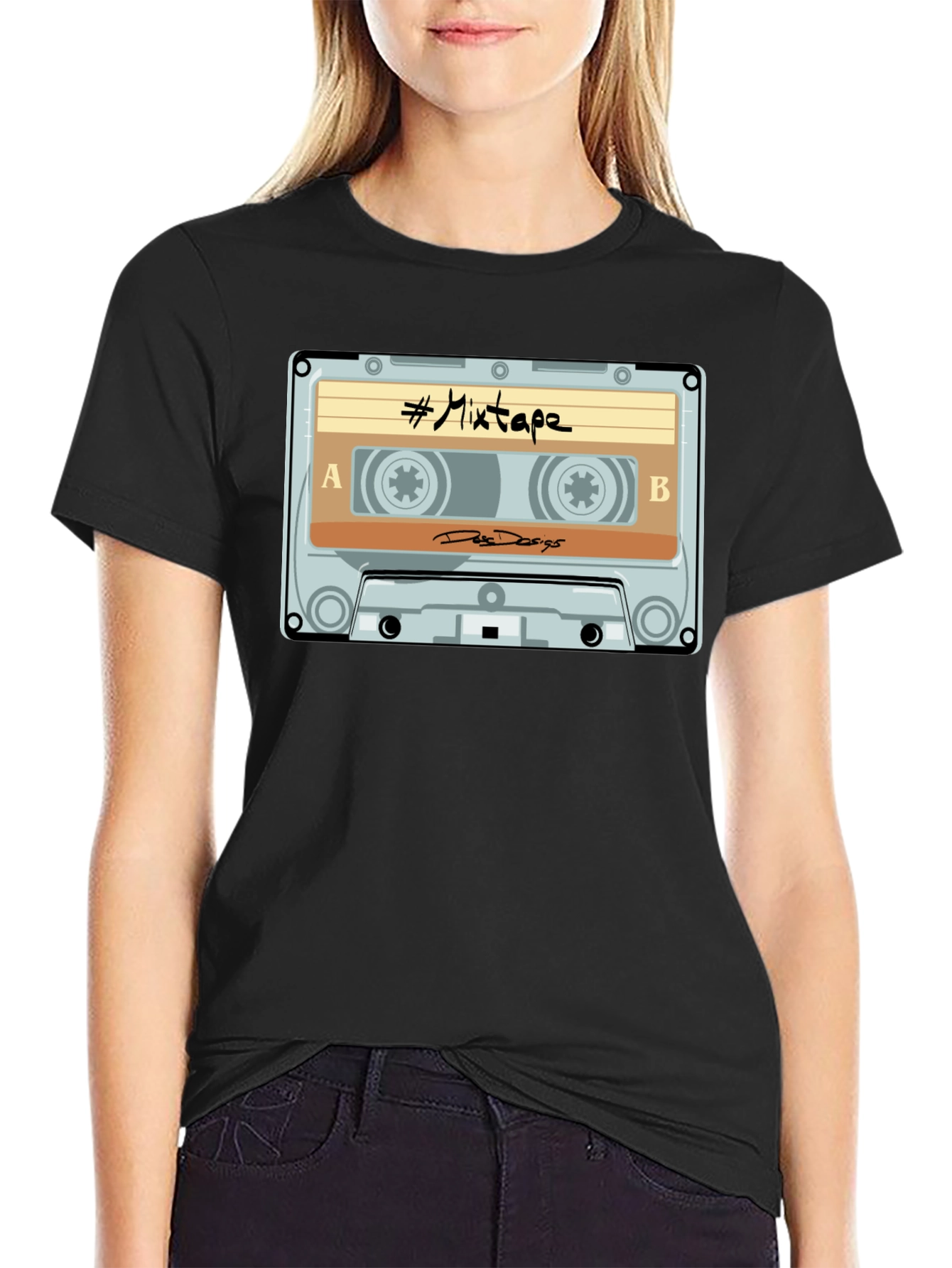 Mixtape Cassette Graphic T-Shirt