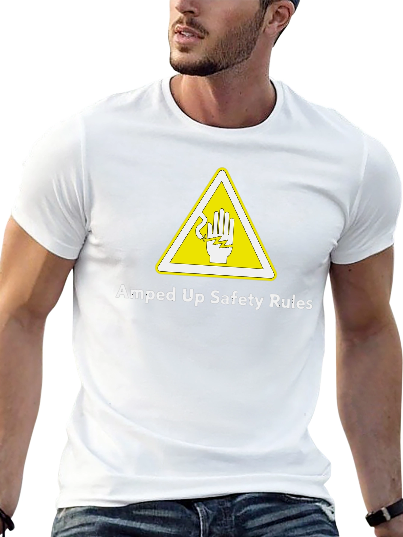 Amped Up Safety Rules Graphic Tee