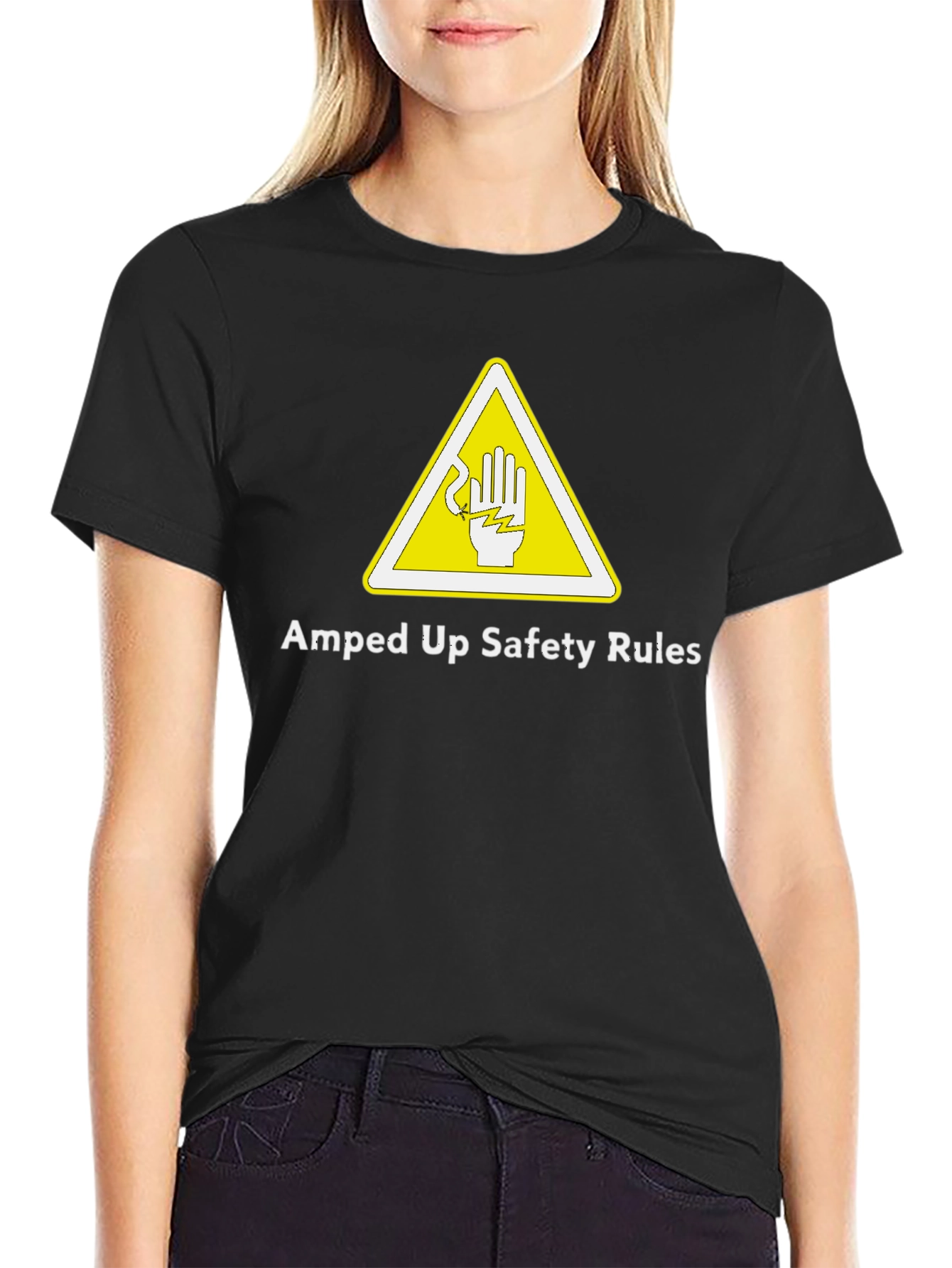 Amped Up Safety Rules Graphic Tee