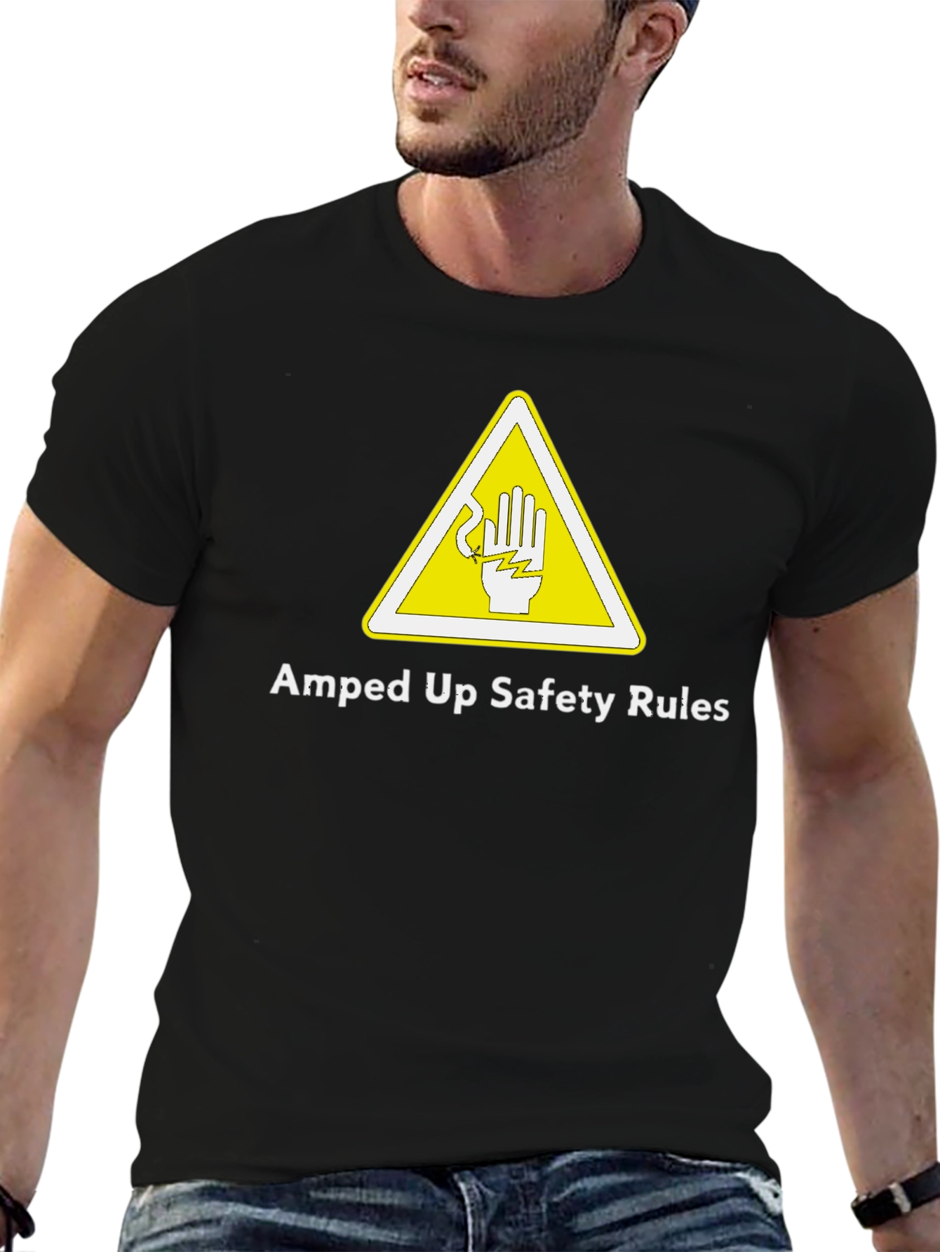 Amped Up Safety Rules Graphic Tee