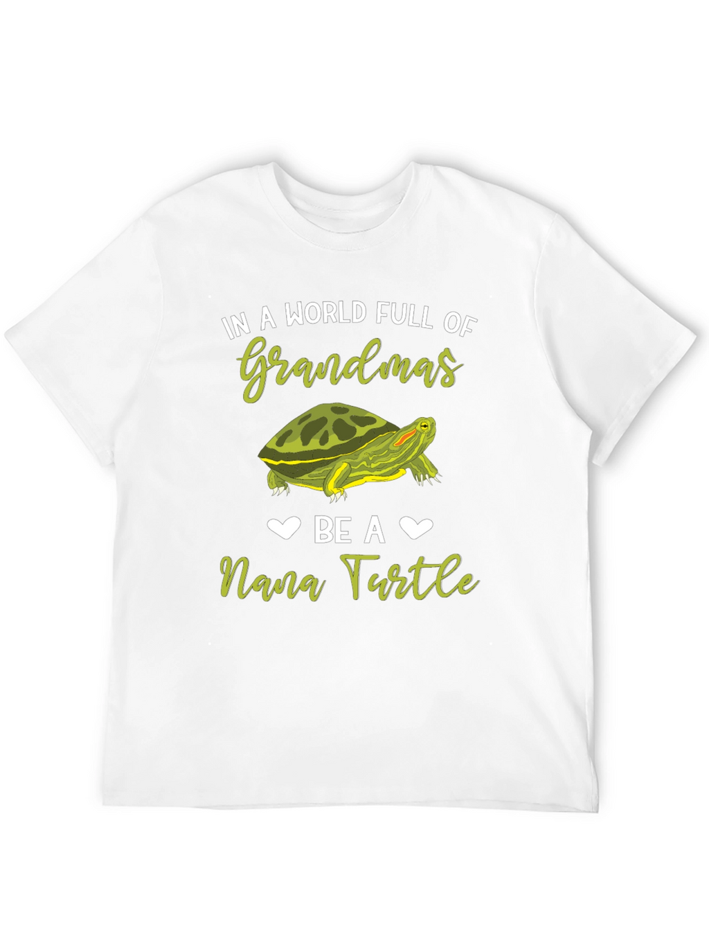 Nana Turtle T-Shirt - Grandmas World Gift Tee