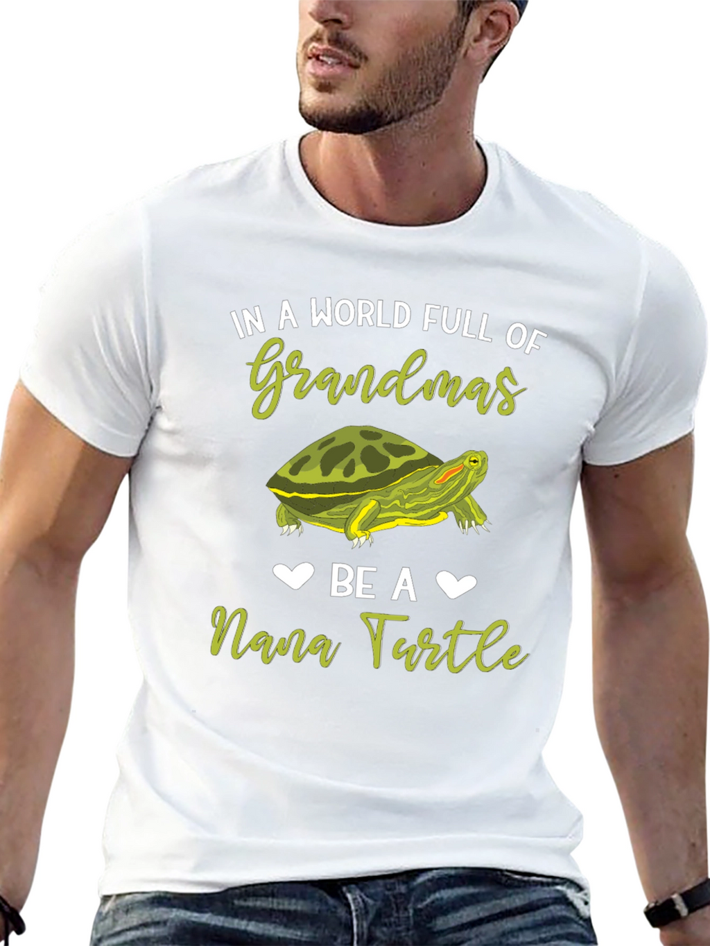 Nana Turtle T-Shirt - Grandmas World Gift Tee