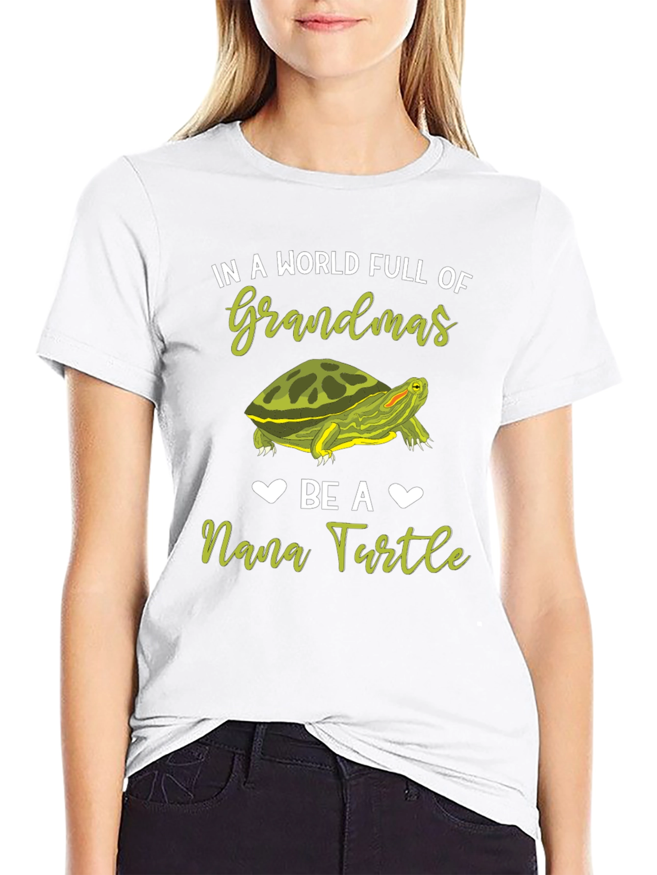 Nana Turtle T-Shirt - Grandmas World Gift Tee