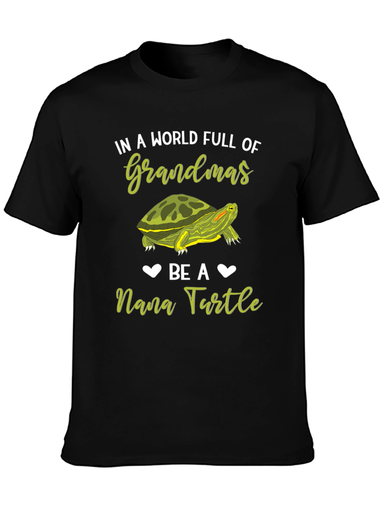 Nana Turtle T-Shirt - Grandmas World Gift Tee
