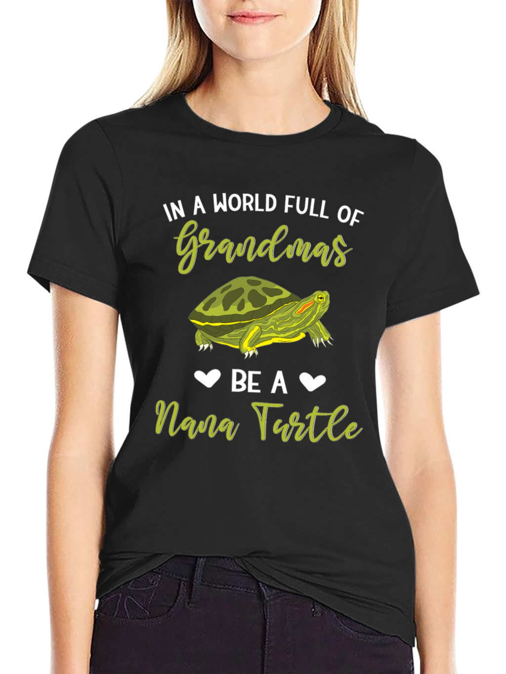 Nana Turtle T-Shirt - Grandmas World Gift Tee