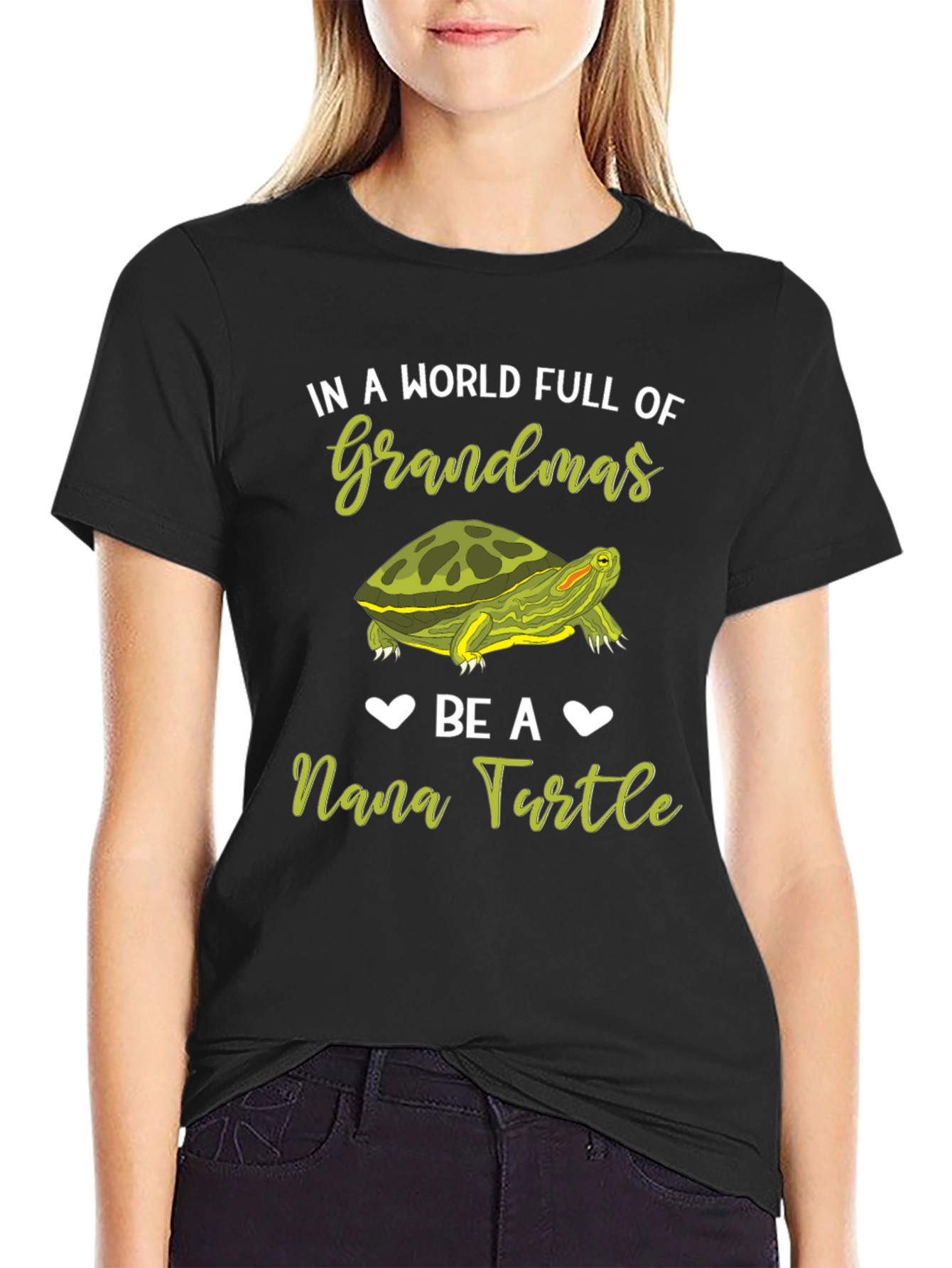 Nana Turtle T-Shirt - Grandmas World Gift Tee