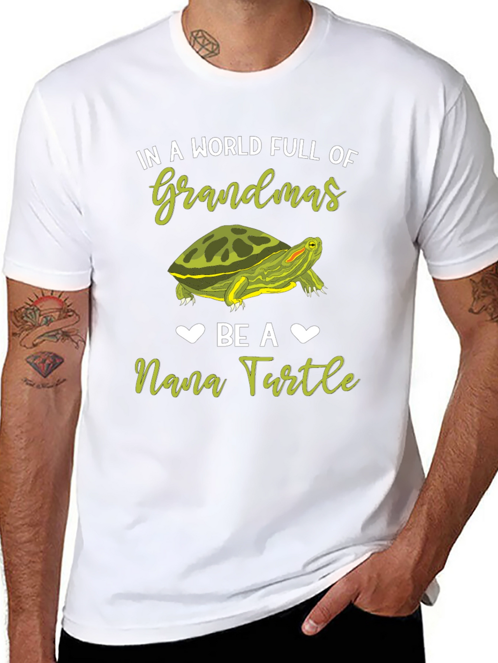 Nana Turtle T-Shirt - Grandmas World Gift Tee