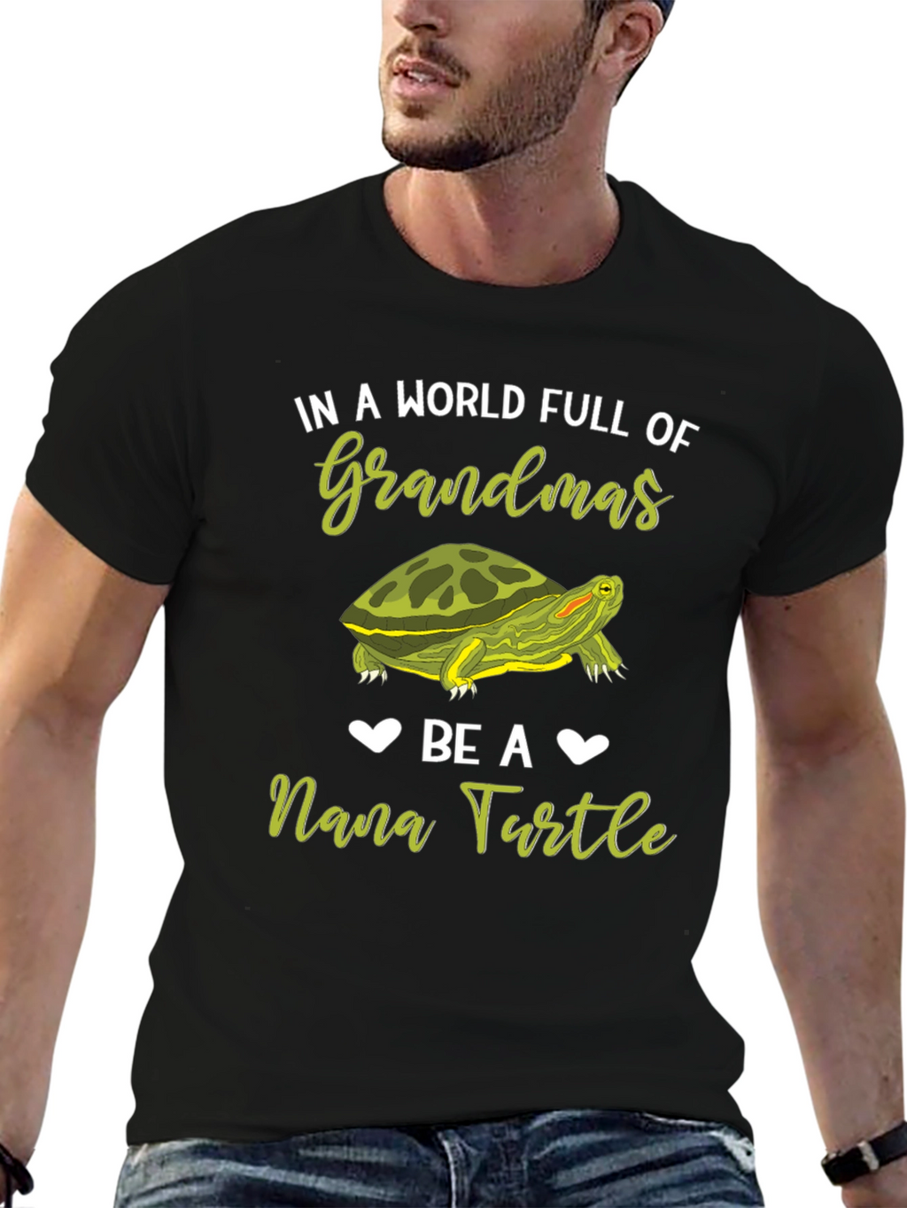 Nana Turtle T-Shirt - Grandmas World Gift Tee
