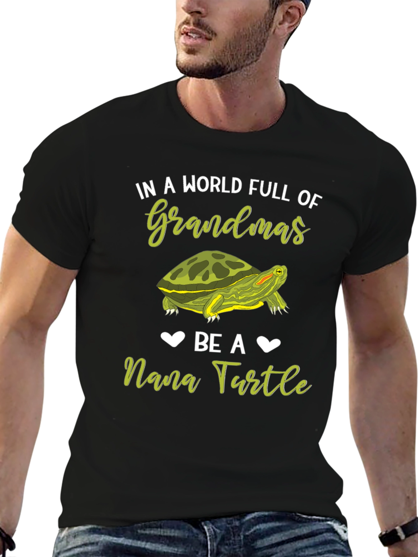 Nana Turtle T-Shirt - Grandmas World Gift Tee
