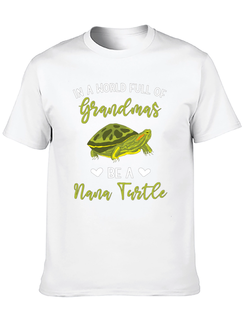 Nana Turtle T-Shirt - Grandmas World Gift Tee