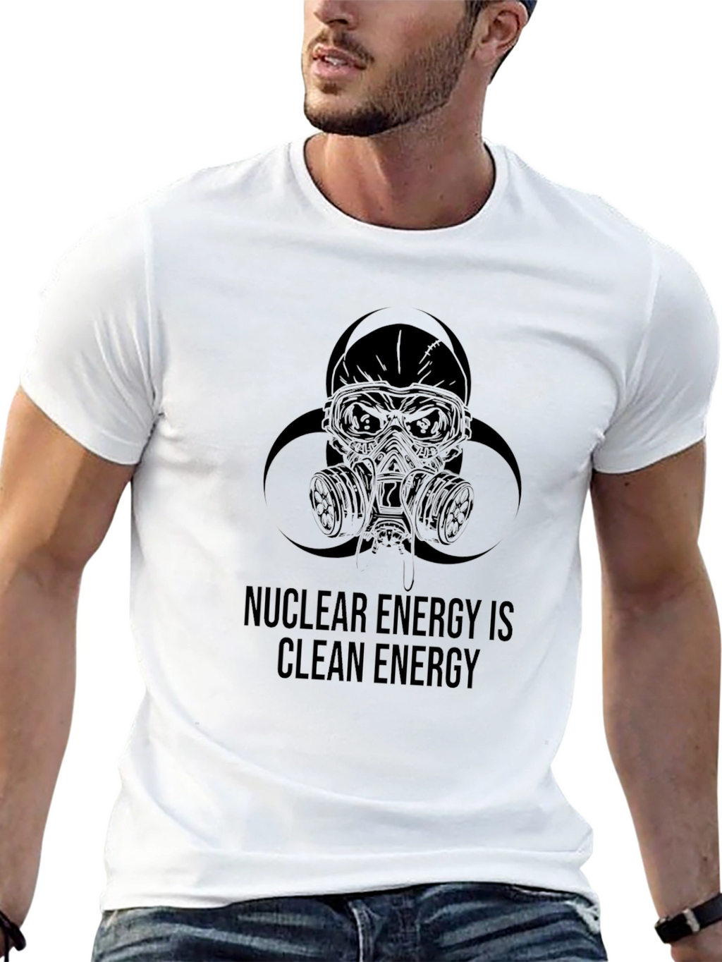 Nuclear Energy Clean Energy Graphic T-Shirt