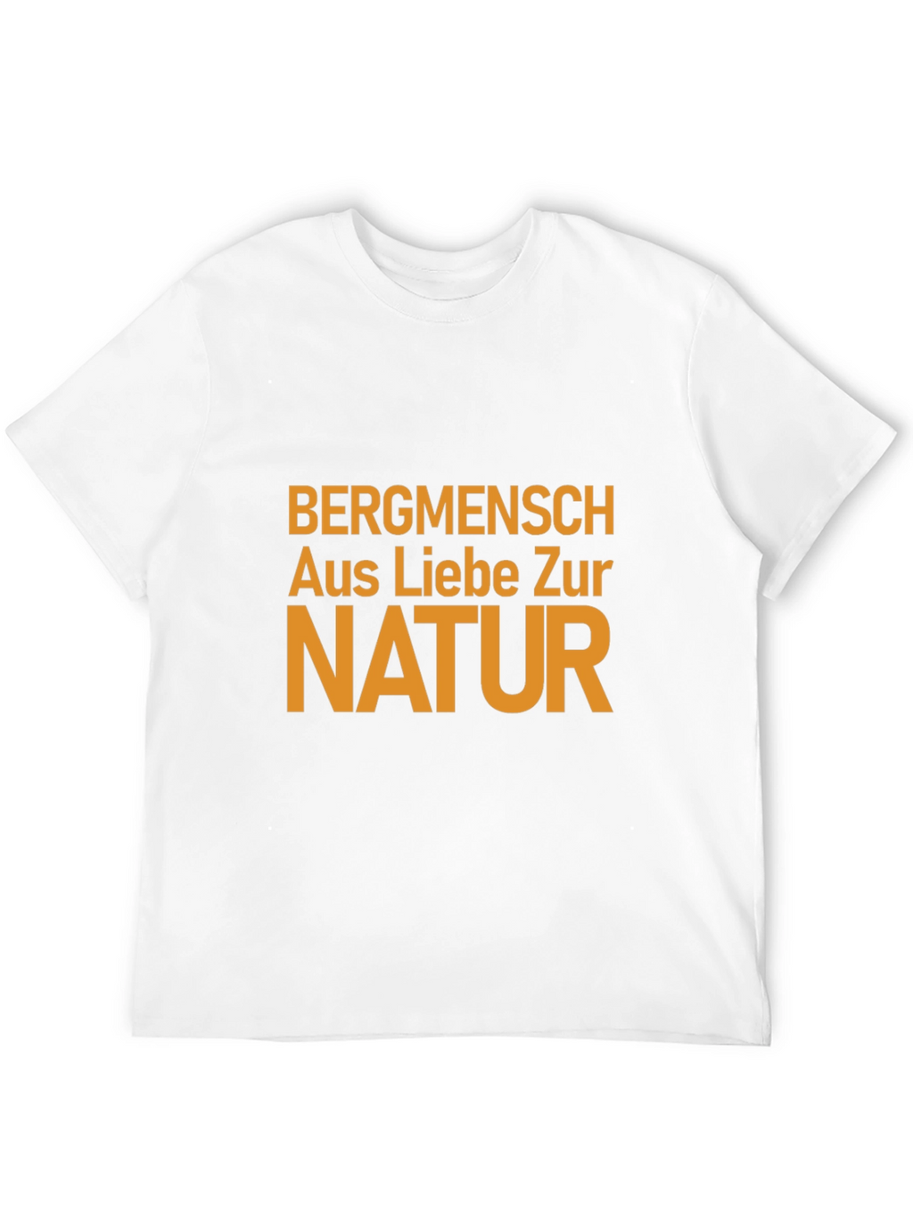 Bergmensch Nature Lover Black T-Shirt