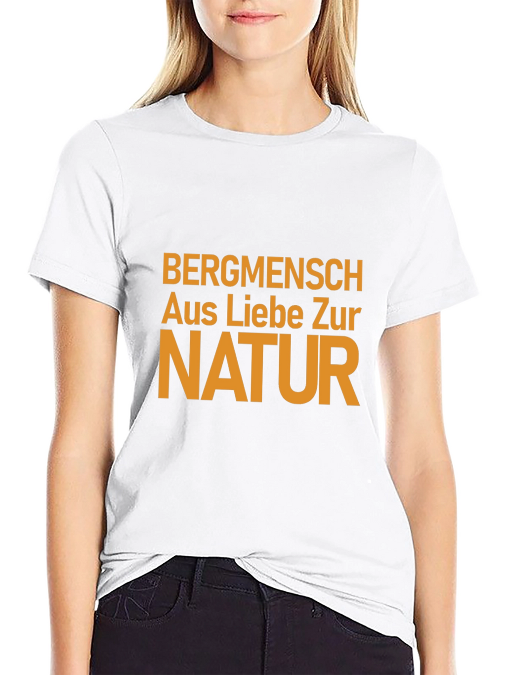 Bergmensch Nature Lover Black T-Shirt